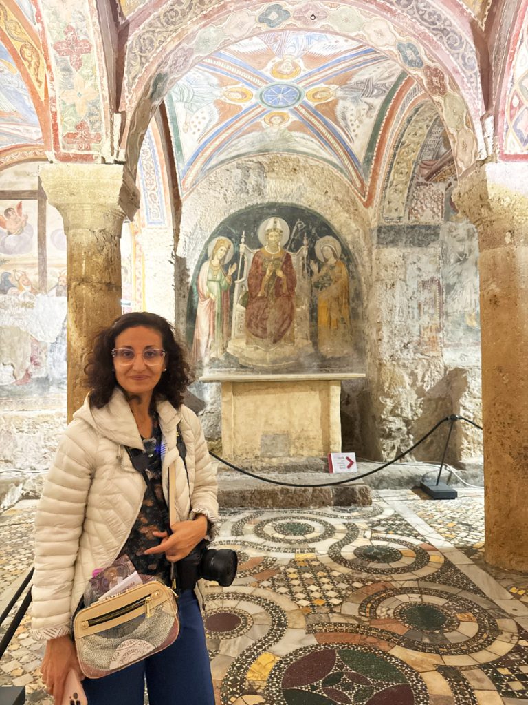 Image: Angela Corrias travel advisor in Anagni included in the Discover Lazio Tour.