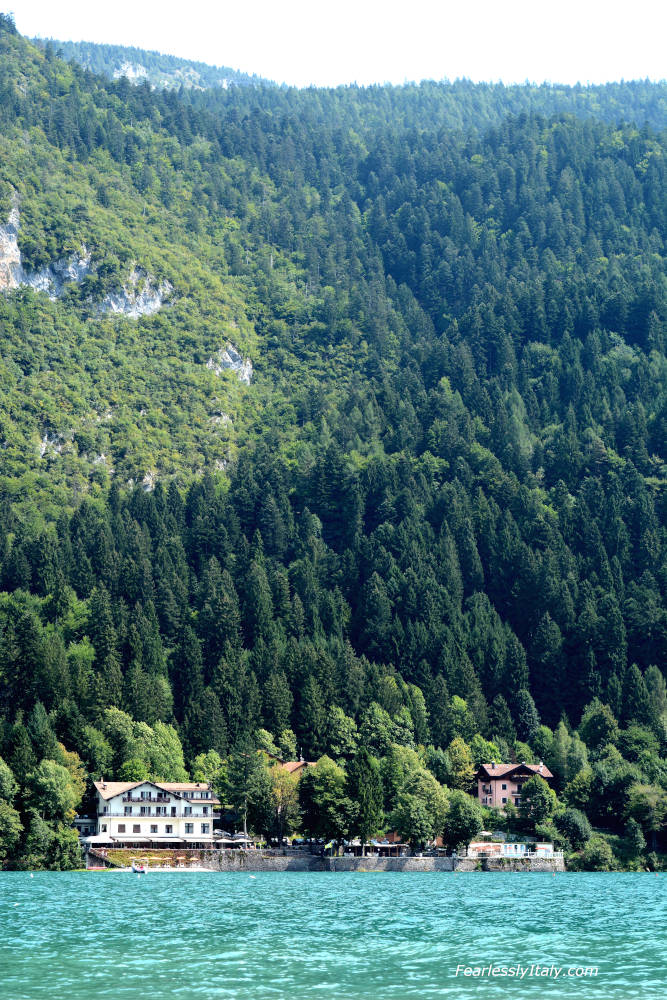 Image of Molveno Lake in Trentino Alto Adige