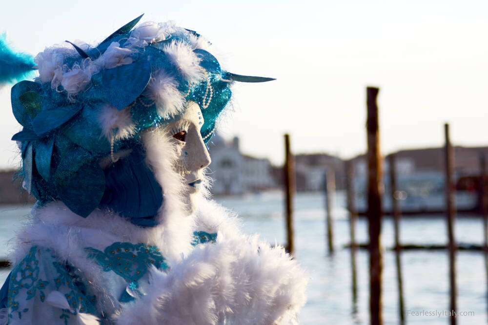 Image: Mask at the Carnival of Venice.