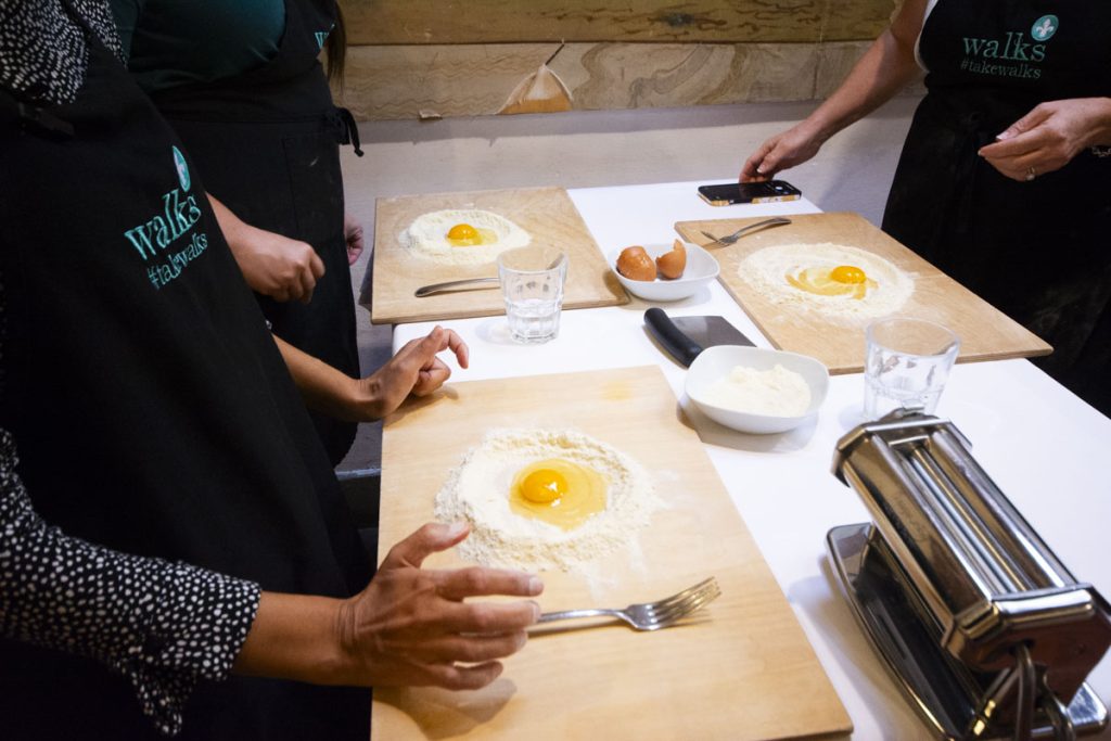 Image: Angela Corrias travel advisor from Italy at a cooking class in Rome.