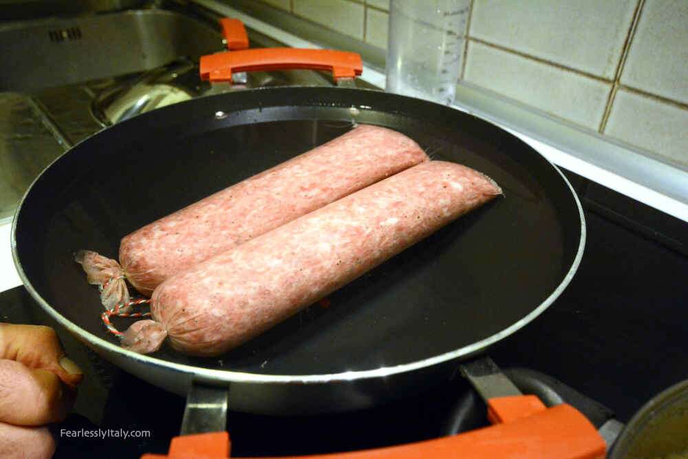 Image: Cotechino for the cotechino with lentils recipe