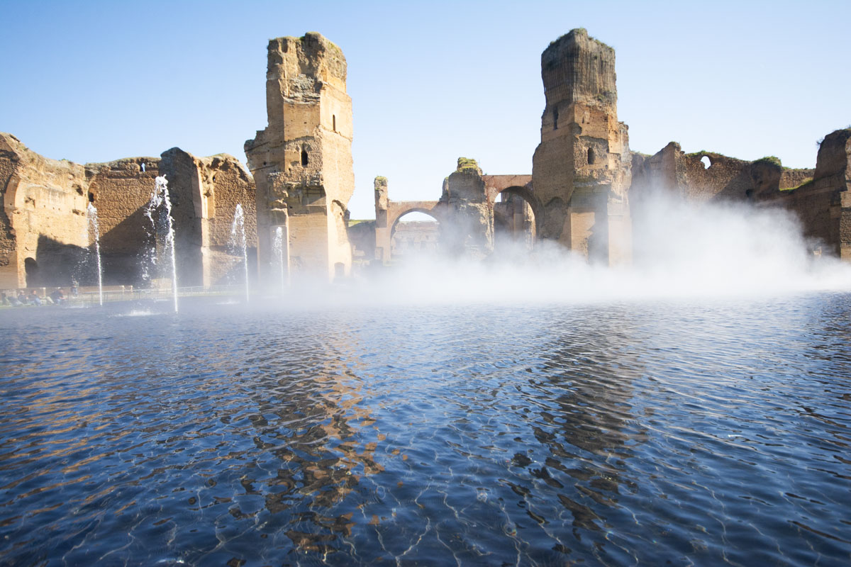 Image: Caracalla Baths in Rome.