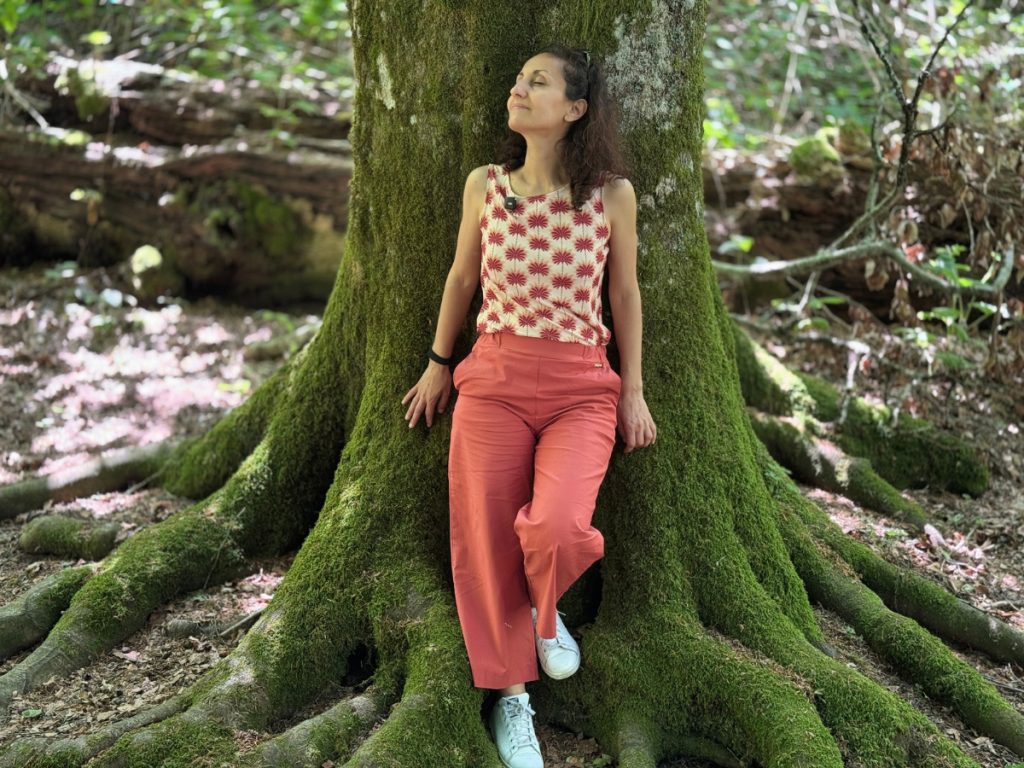 Image: Angela Corrias travel advisor in Faggeta dei Cimini included in the Discover Lazio Tour.