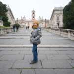 Image: Angela Corrias of Fearlessly Italy in Rome in Italy in winter.