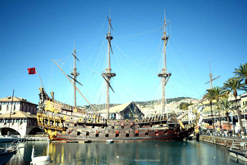 Image: Genoa's old port