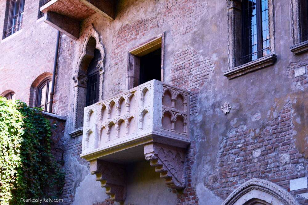 Image: Visit Juliet's balcony in one day in Verona.