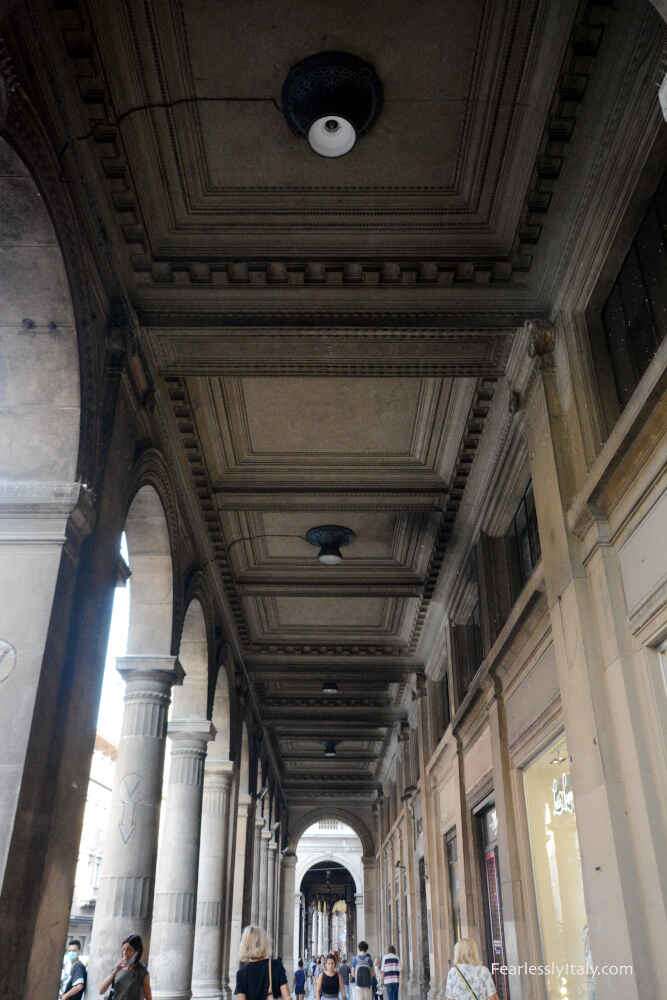 Image: Porticoes in Bologna, Italy. Photo by Fearlessly Italy
