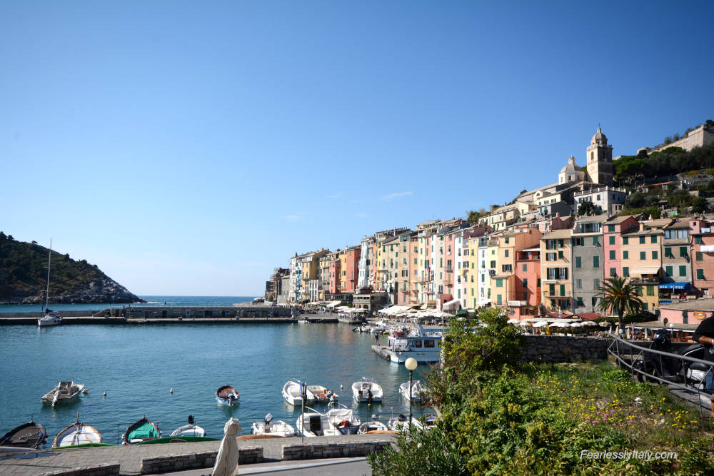 Image: Portovenere in Liguria near the Cinque Terre and La Spezia