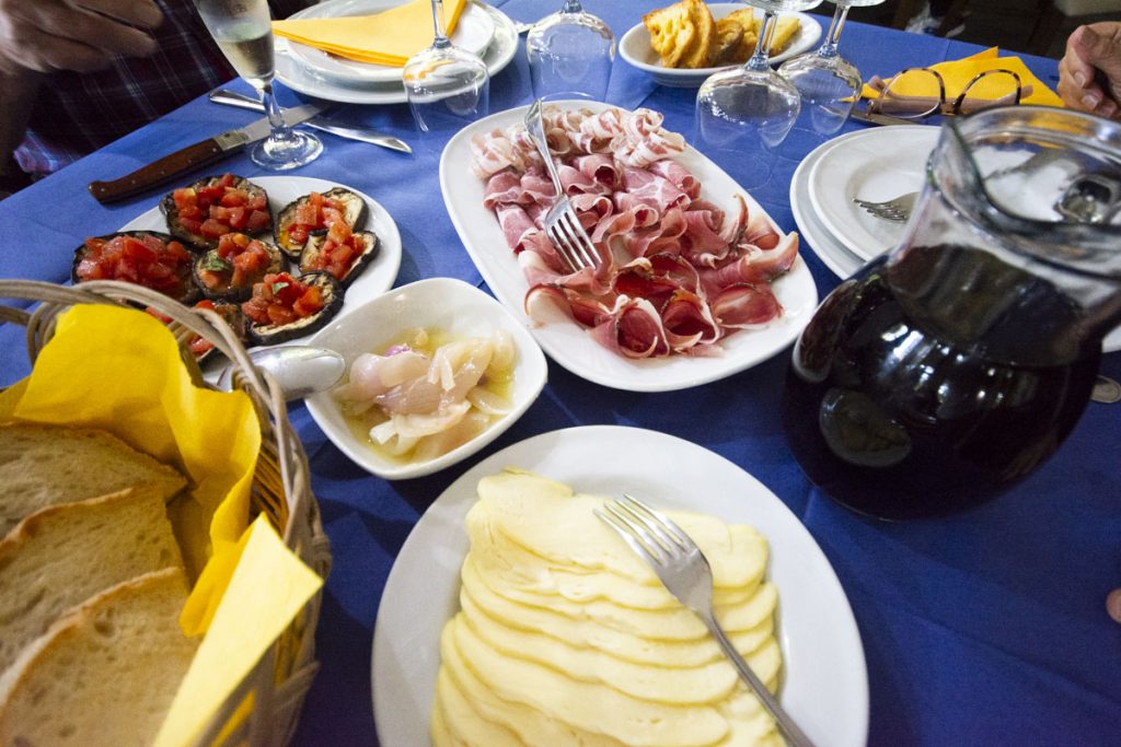 Image: Sardinian food pictured by Angela Corrias travel designer Italy specialist.