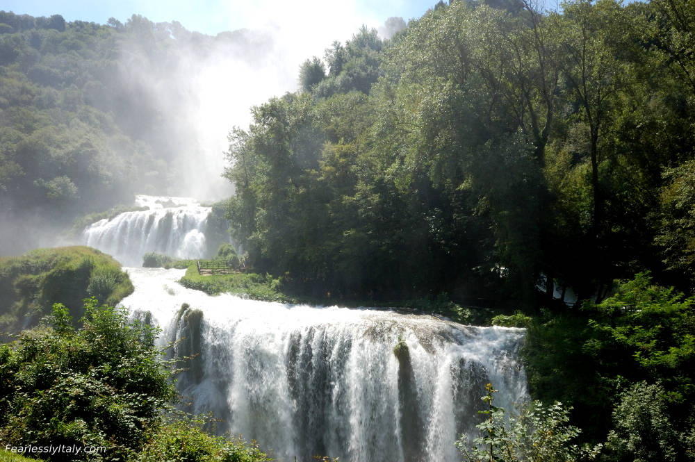 Image of Terni's Marmore Waterfalls