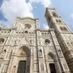 Image: Florence cathedral, one of the first monuments you can see after you get off the train to Florence from Venice.